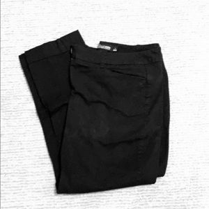 LIKE NEW Black and Pink suit capris